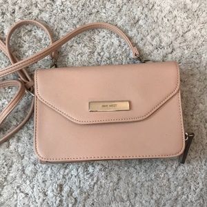 Nine West Pink Cross Body Clutch Bag